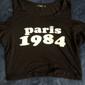 Paris 1984 Crop top